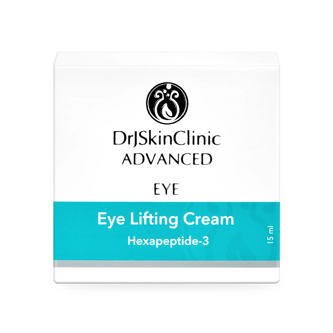 DrSkinClinic Advanced Eye Lifting Cream with Hexapeptide-3 retail box packaging