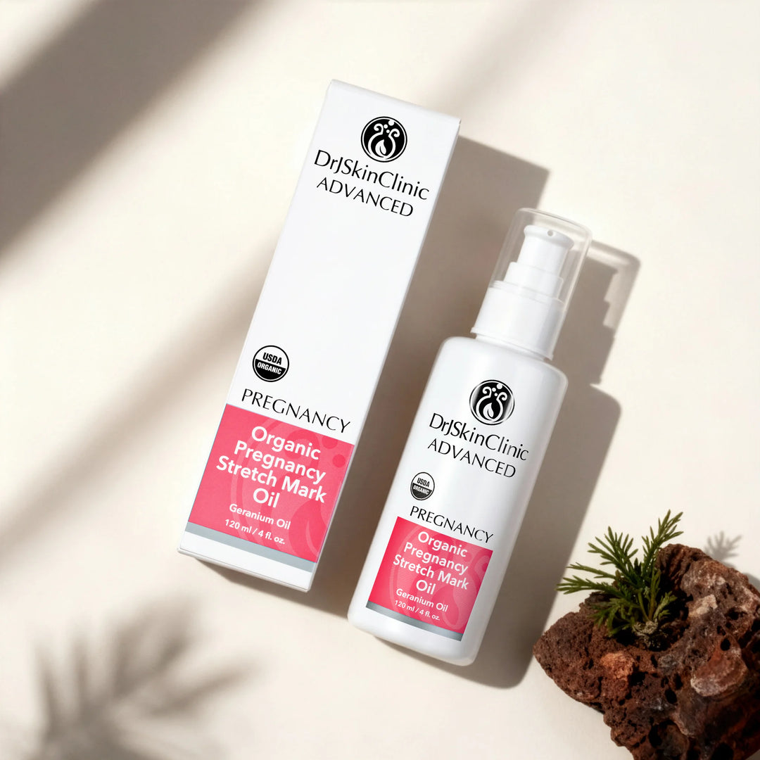 Organic Pregnancy Stretch Mark Oil - USDA