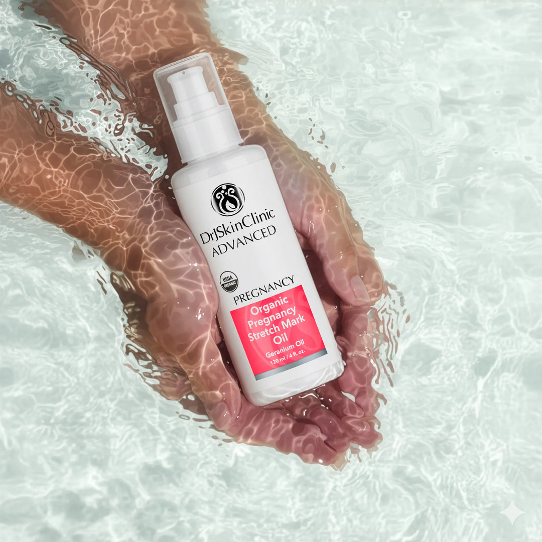 Organic Pregnancy Stretch Mark Oil - USDA