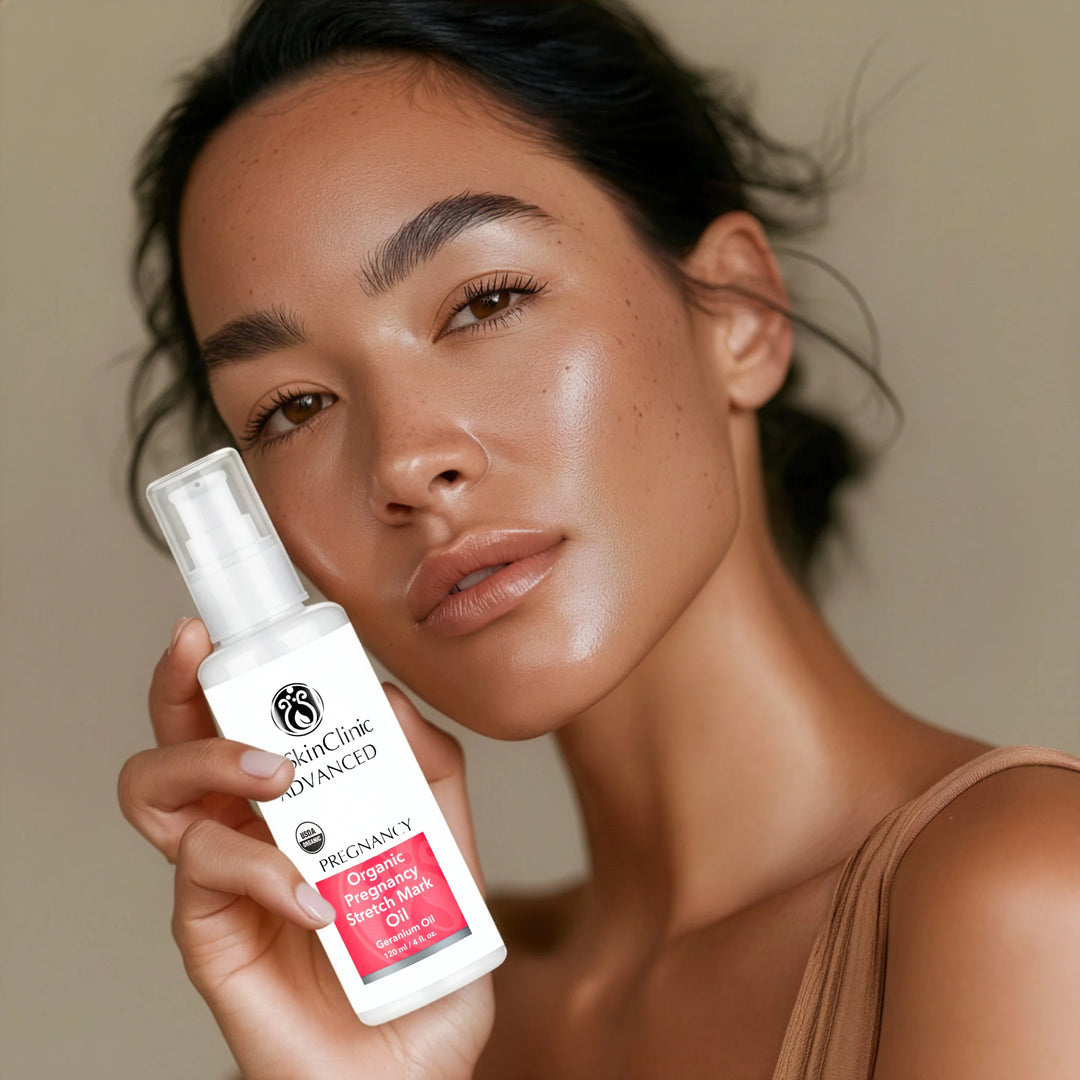 Organic Pregnancy Stretch Mark Oil - USDA